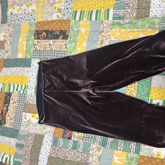 Commando Velvet Leggings in Indigo Purple - Picture 7 of 7